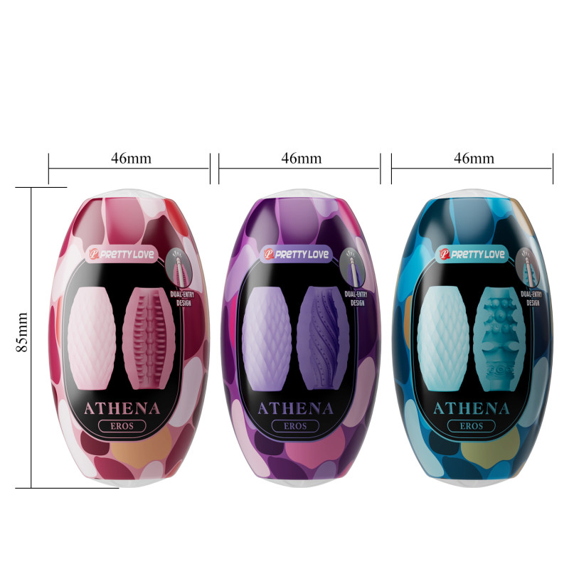 Набор Мастурбаторов Pretty Love Athena 15 шт BM-00900T99H