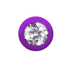 Анальная Цепочка с Кристаллом Emotions Buddy Purple 1400-03lola