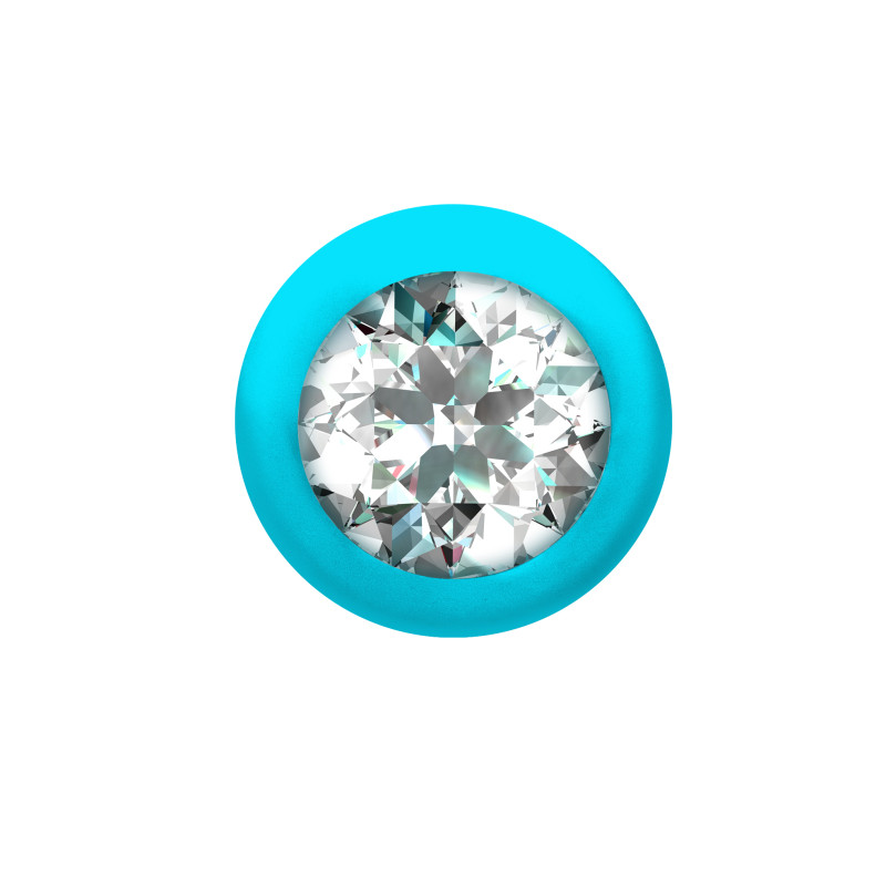 Анальная Цепочка с Кристаллом Emotions Buddy Turquoise 1400-02lola