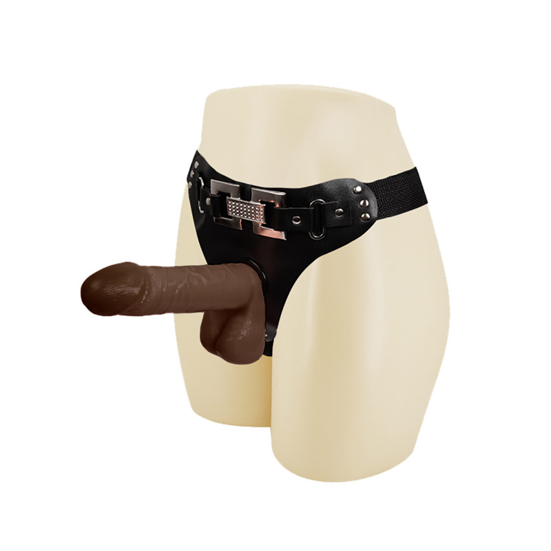 Страпон с вибрацией розовый BW-022024PK