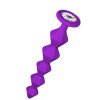 Анальная Цепочка с Кристаллом Emotions Chummy Purple 1401-03lola