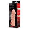 Насадка на пенис Cock Sleeve телесная с рельефом KOKOS CS-010-S