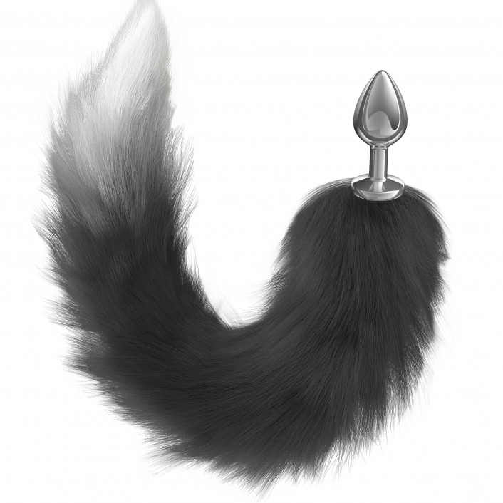 Анальная Пробка с Хвостом Diamond Galaxy Black 4019-01lola