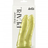 Двойной перламутровый дилдо Baroque Pearl Золотистый 9900-01lola
