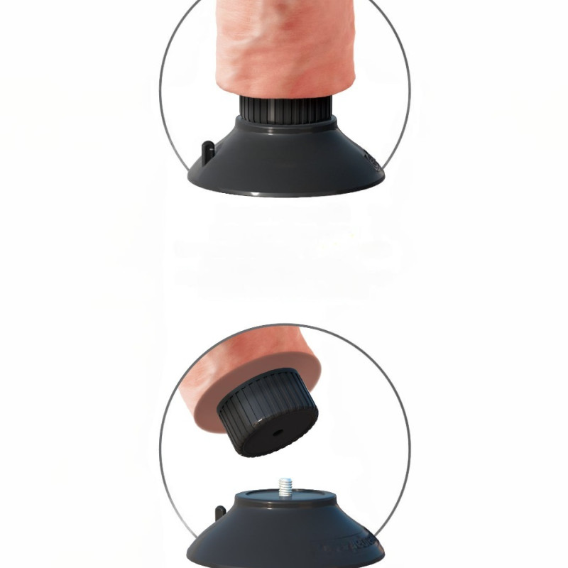 Вибратор с присоской-трансформером Pipedream 540621PD