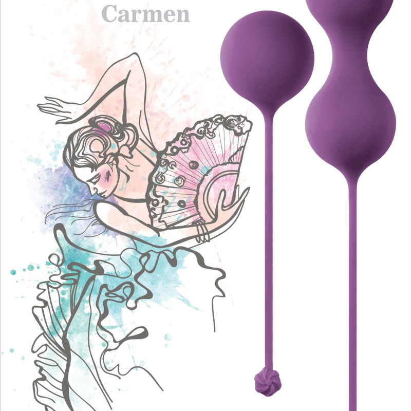 Набор вагинальных шариков Love Story Carmen Lavender Sunset 3011-03lola