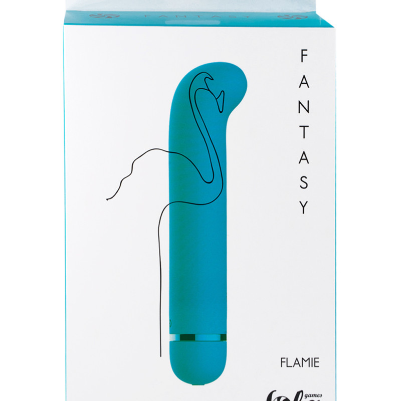 Перезаряжаемый вибратор Fantasy Flamie Blue 7912-03lola