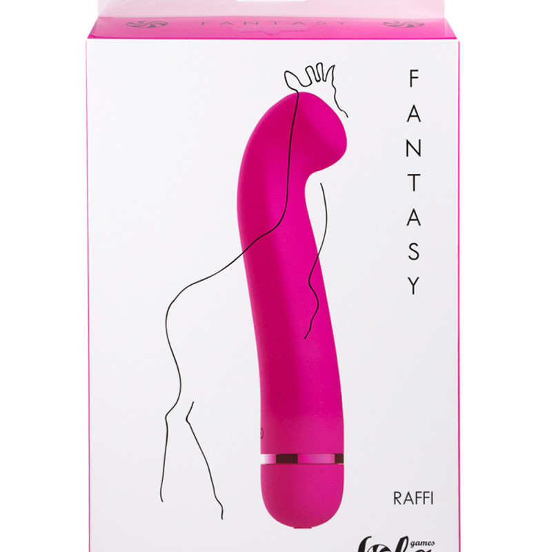 Перезаряжаемый вибратор Fantasy Raffi Pink 7910-02lola