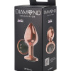 Анальная Пробка Diamond Jet Shine L Розовое Золото 4022-02lola