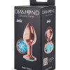 Анальная Пробка Diamond Topaz Shine L Розовое Золото 4026-02lola