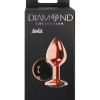 Анальная Пробка Diamond Jet Shine S Розовое Золото 4022-01lola