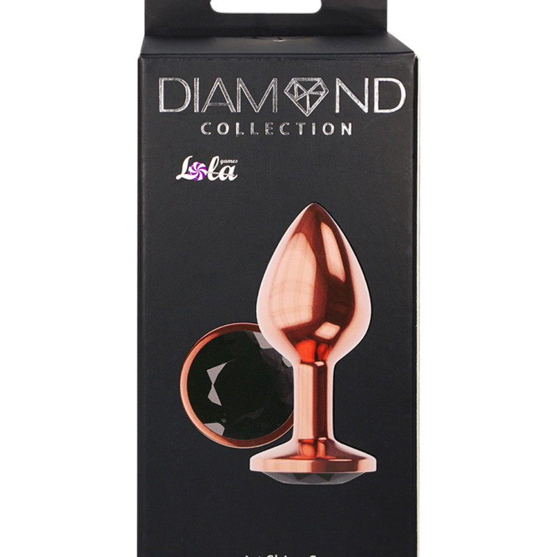Анальная Пробка Diamond Jet Shine S Розовое Золото 4022-01lola