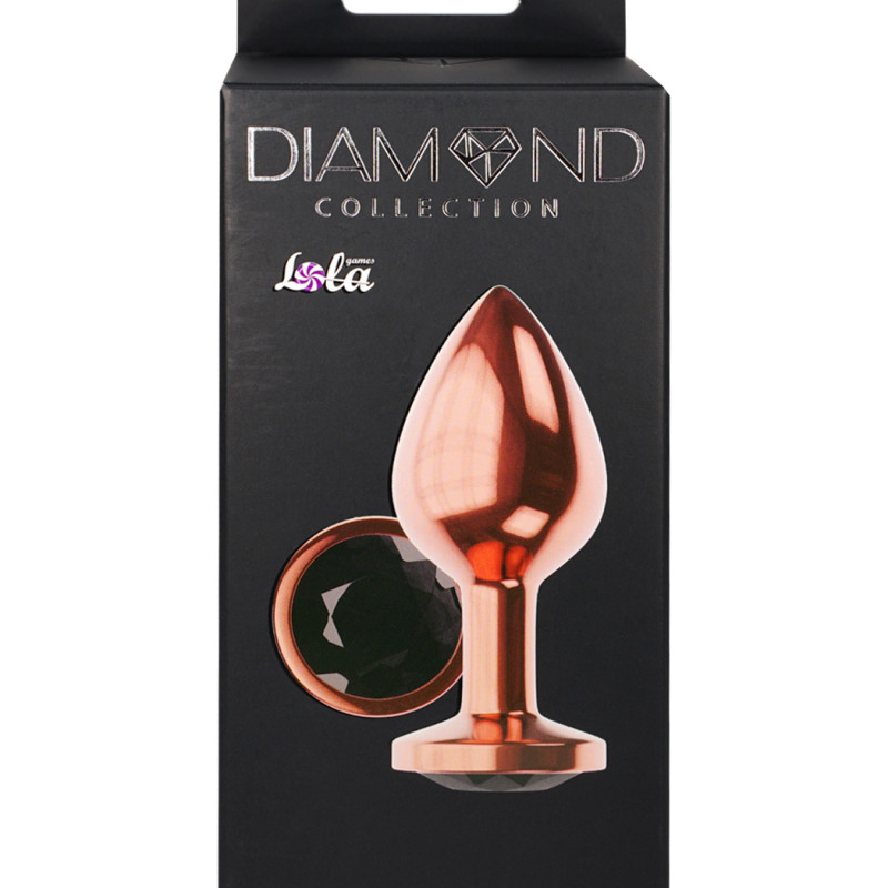 Анальная Пробка Diamond Jet Shine L Розовое Золото 4022-02lola