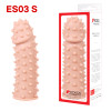 Насадка на пенис EXTREME SLEEVE телесная с шипами KOKOS ES-03-S