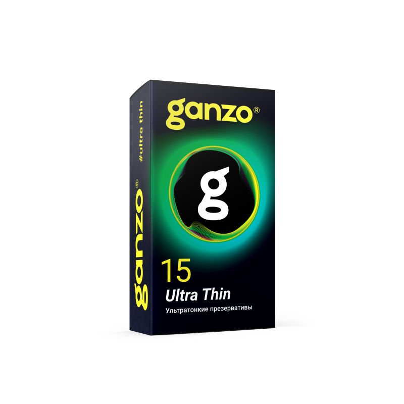GANZO Презервативы 15 шт/упак. (Ultra thin / Ультратонкие) 4461GZ