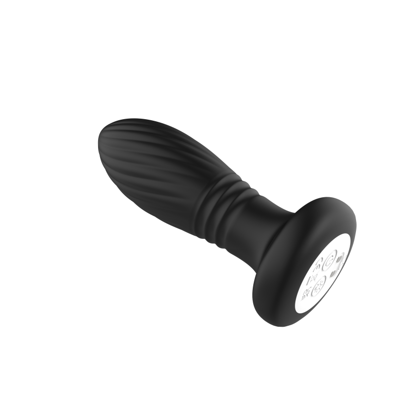 Светящаяся анальная пробка с возвратно-поступательной функцией SW3023