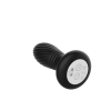 Светящаяся анальная пробка с возвратно-поступательной функцией SW3023