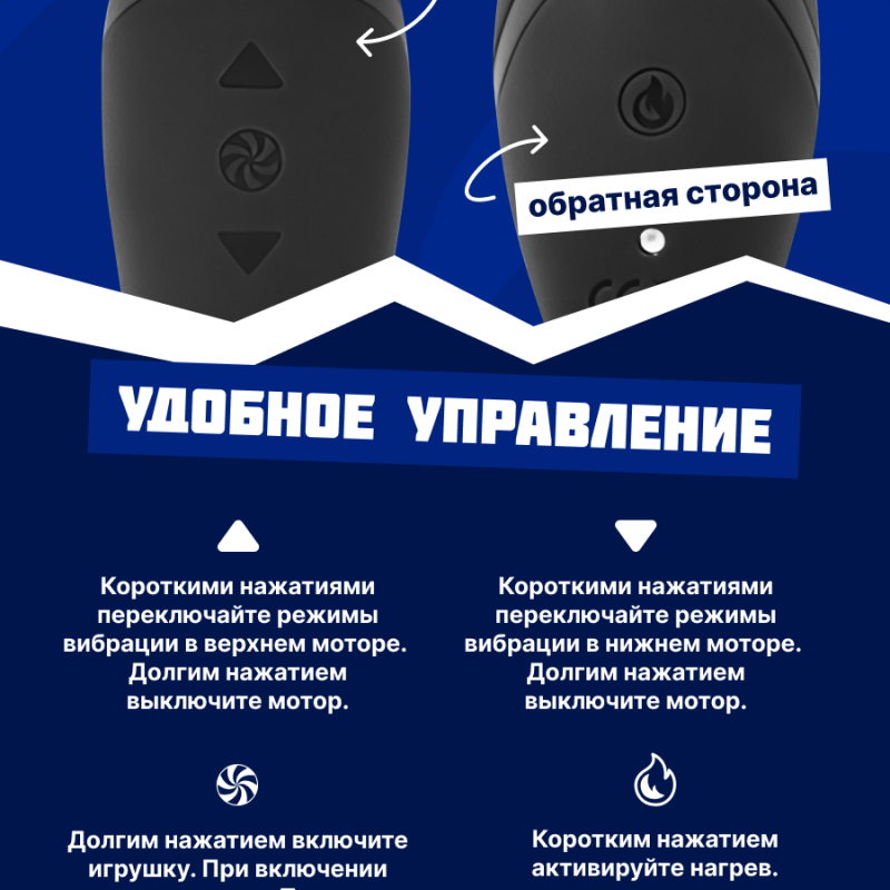 Нагревающийся Вонд Heating Wand Black 1018-01lola