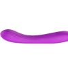 Гибкий силиконовый вибратор фиолетовый SW3014V