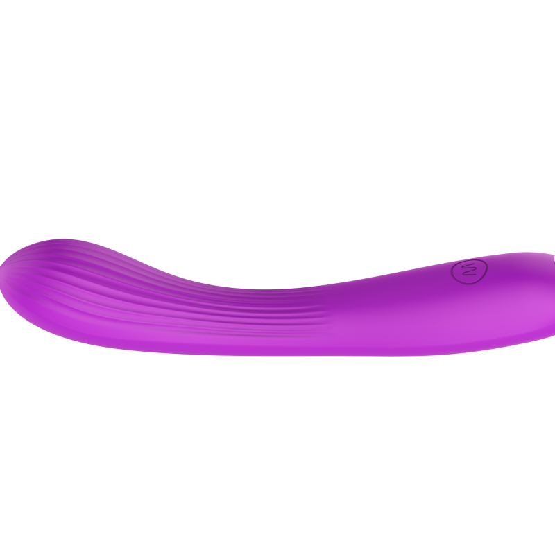 Гибкий силиконовый вибратор фиолетовый SW3014V