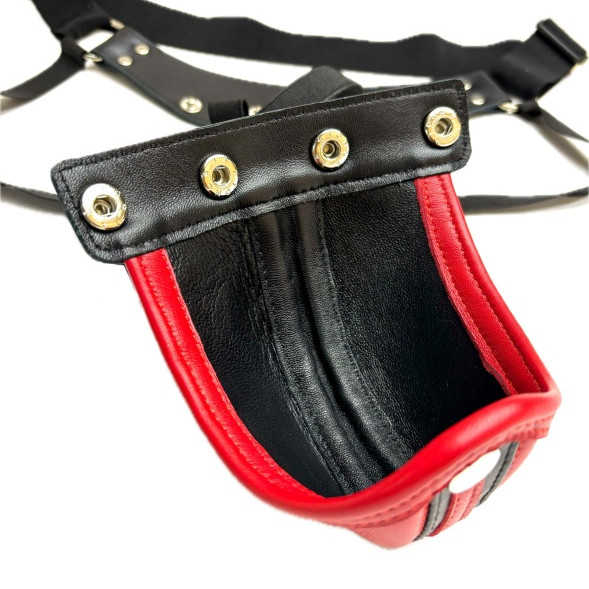 Трусы мужские Boys Arsenal Red 3 Stripes кожаные 52024ars