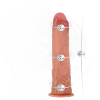 Реалистичный вибратор с функцией фрикций  D-243370