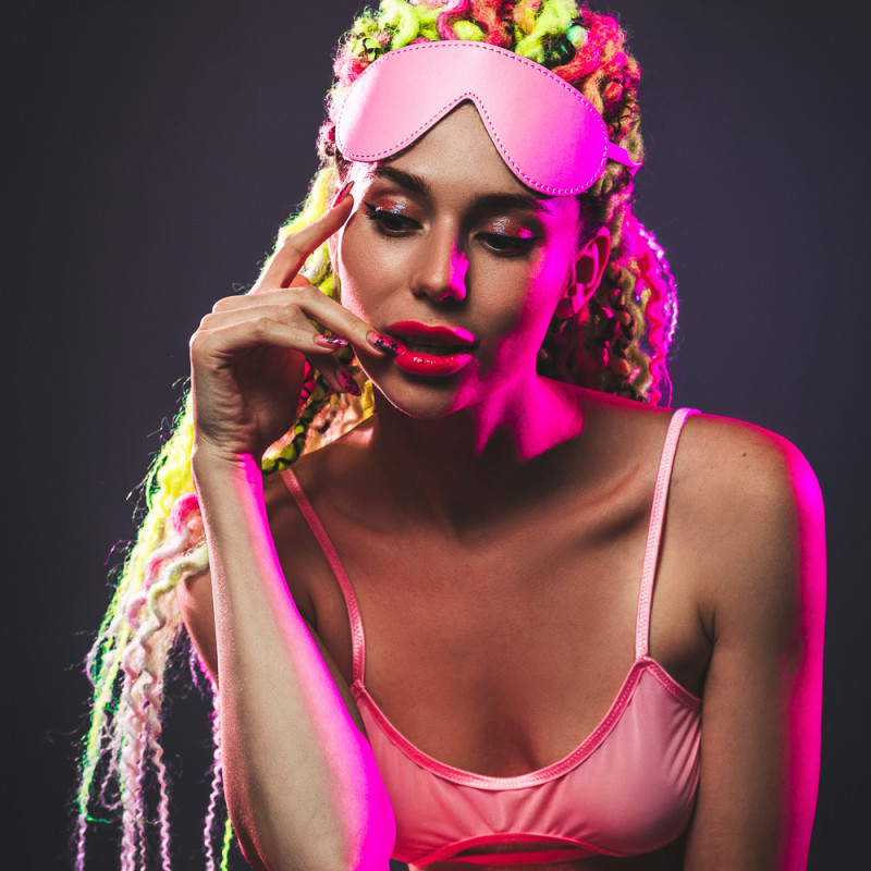 Маска Party Hard Shy Pink 1141-02lola