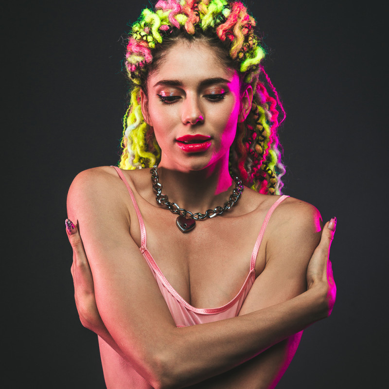 Ошейник Party Hard Embrace Silver 1093-01lola