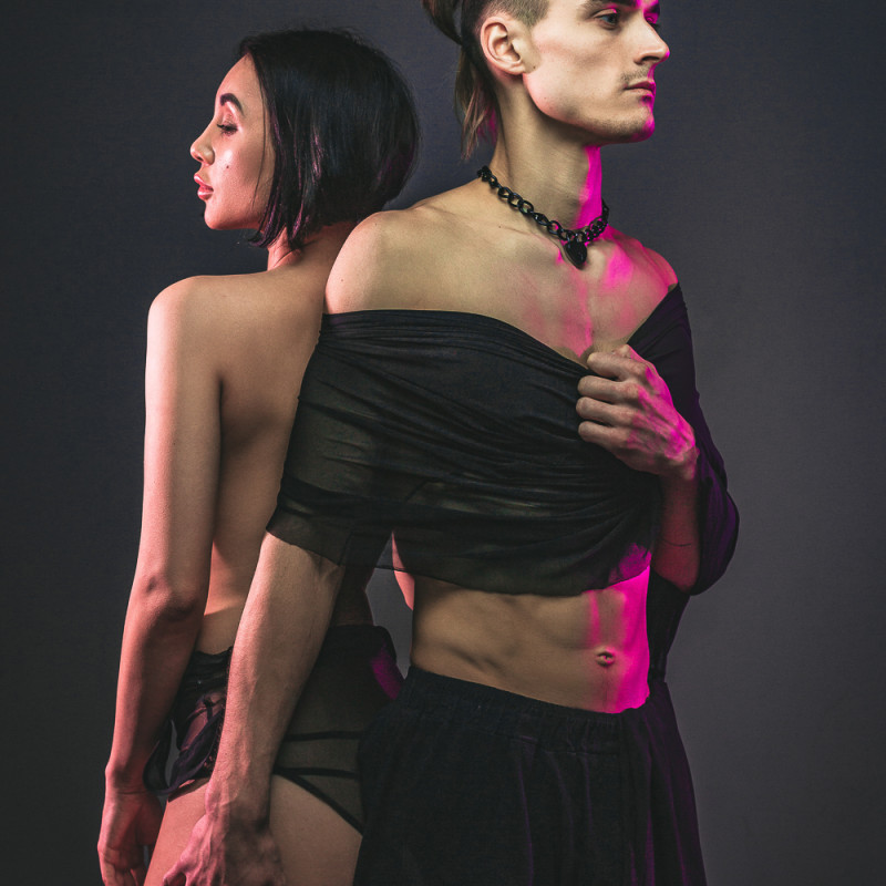 Ошейник Party Hard Embrace Black1093-02lola