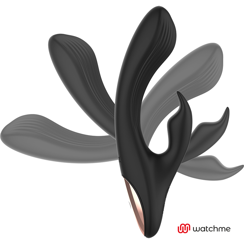 Вибратор-кролоик с часами-пультом ду D-227084