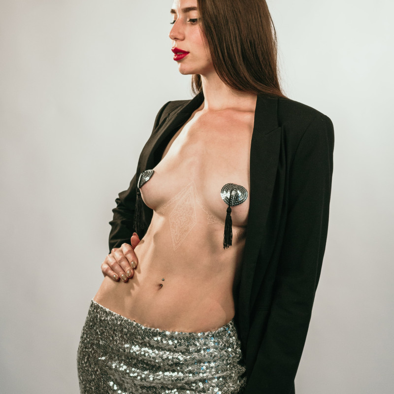 Пэстисы Burlesque Gipsy Silver 3634-01lola