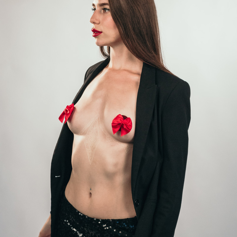 Пэстисы Burlesque Blaze Red 3637-02lola