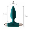 Анальная пробка с вибрацией Spice it up New Edition Glory Dark green 8015-02lola