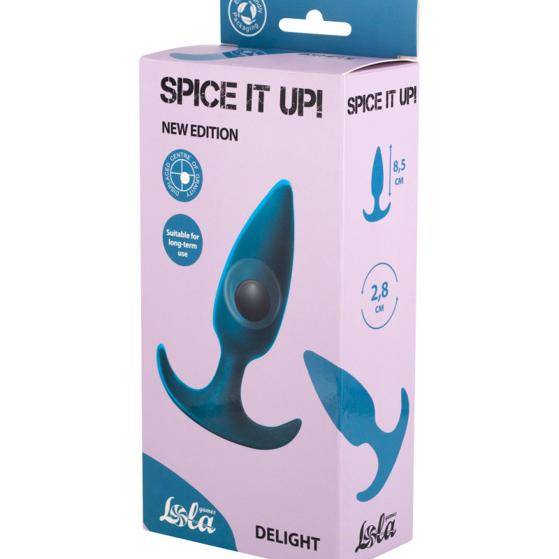 Пробка со смещенным центром тяжести Spice it up Delight Aquamarine 8010-03lola