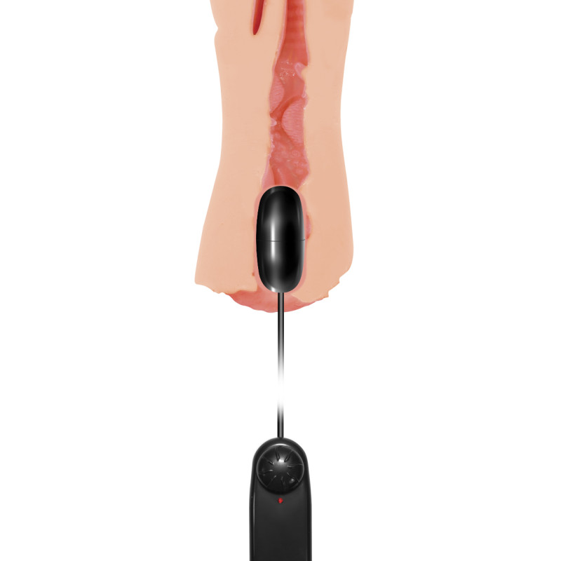 Двойной мастурбатор с вибропулей Satisfaction Lucky charm  2101-06lola