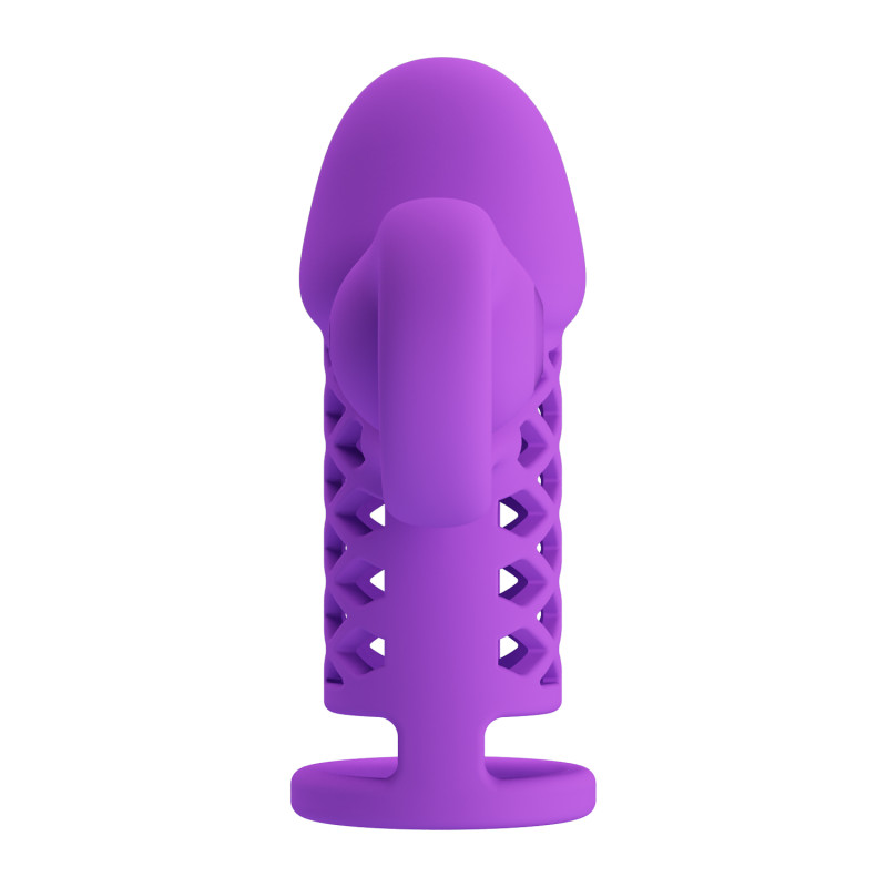 Вибронасадка с клиторальным отростком Pretty Love MC57