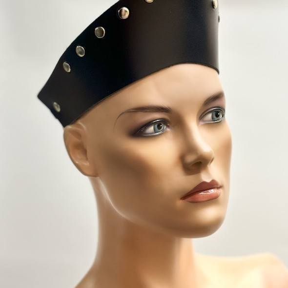 Кокошник-ободок кожаный Стелла 58031ars