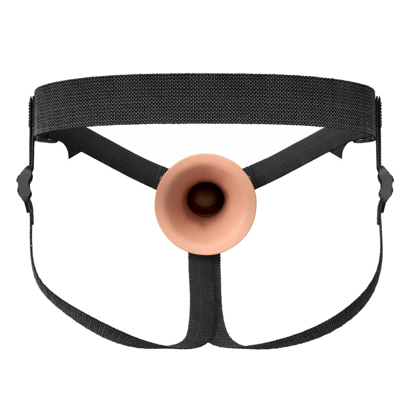 Фаллопротез пустотелый из силикона 416021PD