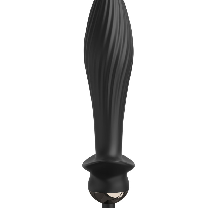 Расширяющаяся анальная пробка с вибрацией 479123PD