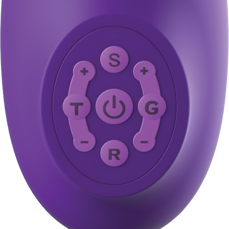 Вибратор c тройной стимуляцией Ultimate Pleasure Pro Plus 497012PD