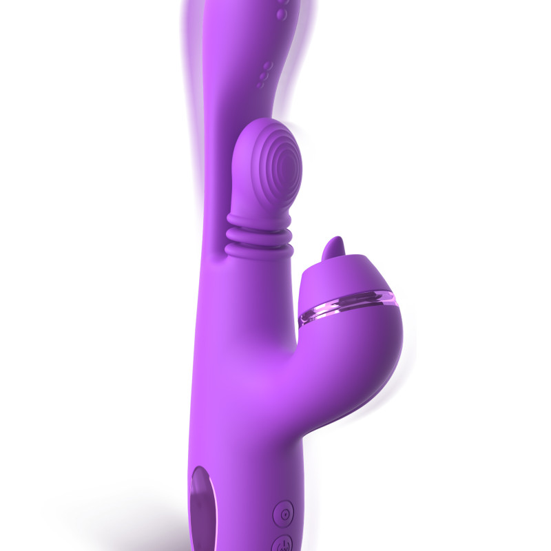 Вибратор с тройной стимуляцией Intimotion Pulse Pro 497812PD