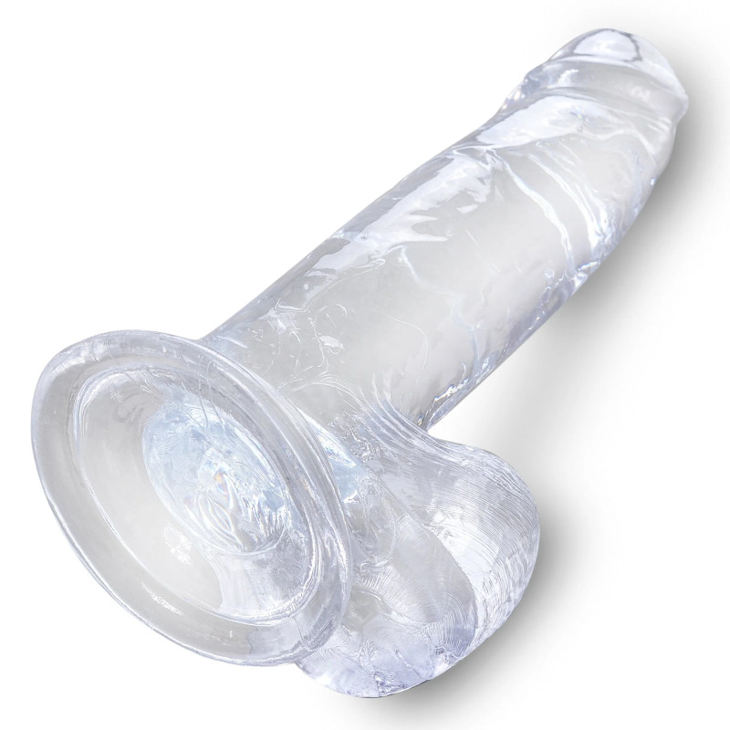 Фаллоимитатор King Cock Clear 7 Cock with Balls Pipedream 575420PD