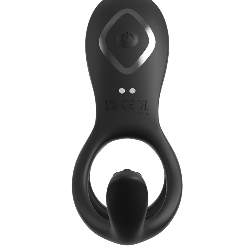 Виброкольцо на пенис с тремя моторчиками Ultimate Couples Cage Max 596823PD