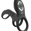 Виброкольцо на пенис с двумя моторчиками Ultimate Couples Cage Pro 596923PD