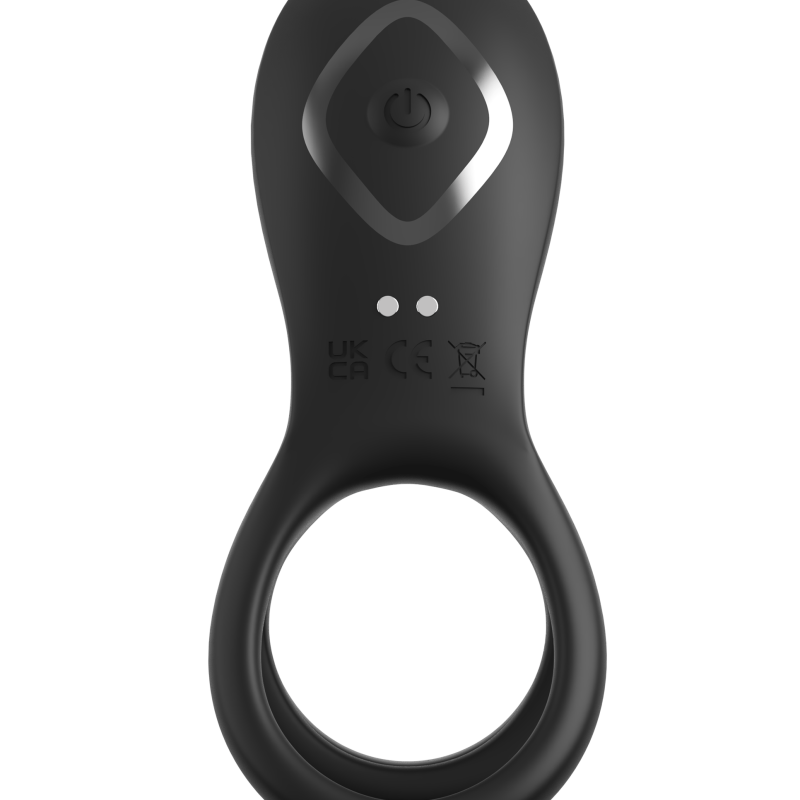 Виброкольцо на пенис с двумя моторчиками Ultimate Couples Cage Pro 596923PD