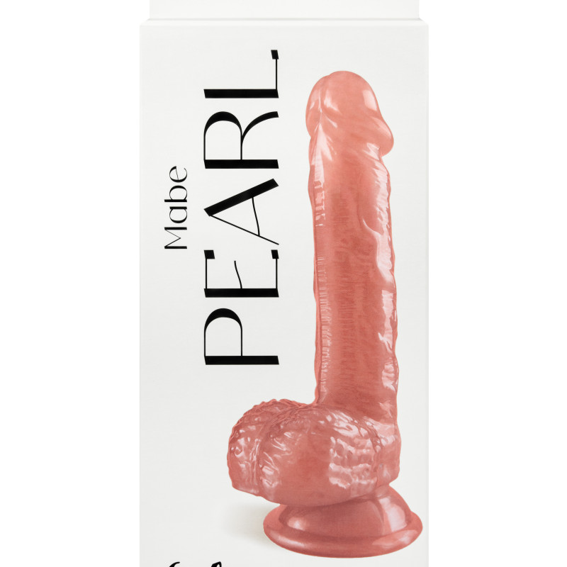 Перламутровый дилдо Mabe Pearl Розовый 9901-02lola