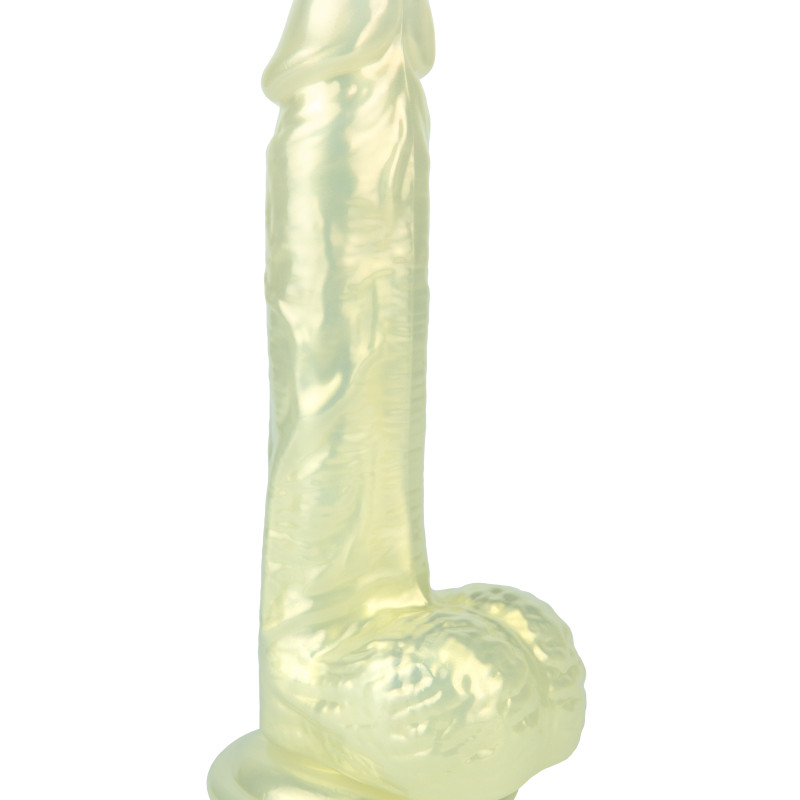 Перламутровый дилдо Mabe Pearl Золотистый 9901-01lola