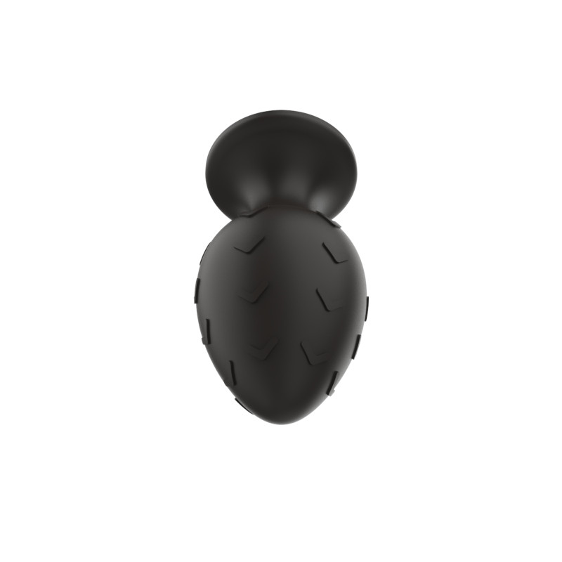 Силиконовая анальная пробка черная M (6.7*3.5cm) 3302-02