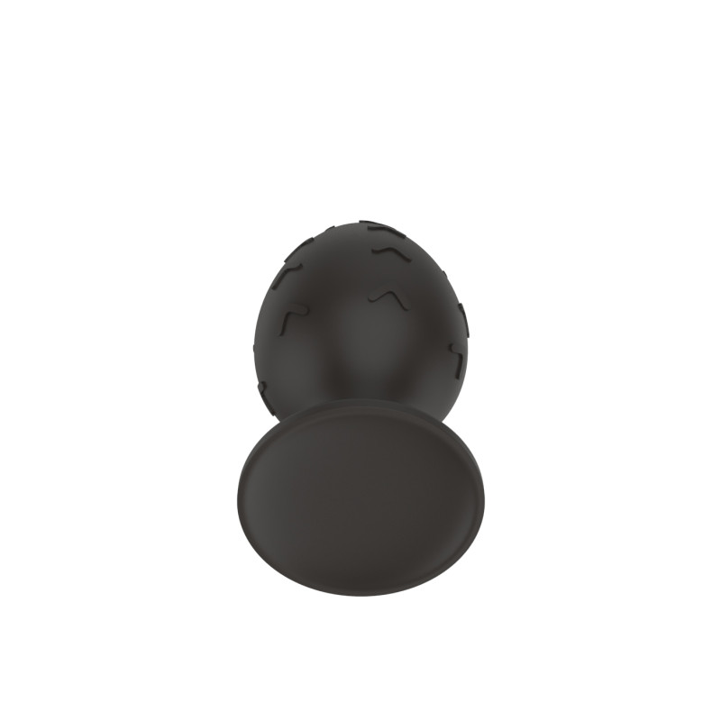 Силиконовая анальная пробка черная S (5.8*2.8cm) 3302-01