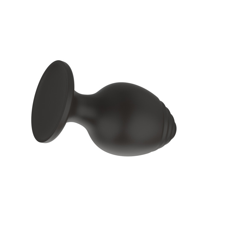 Силиконовая анальная пробка черная S (5.8*2.8cm) 3303-01